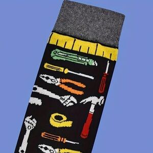 Colorful Tool Patterned Socks
